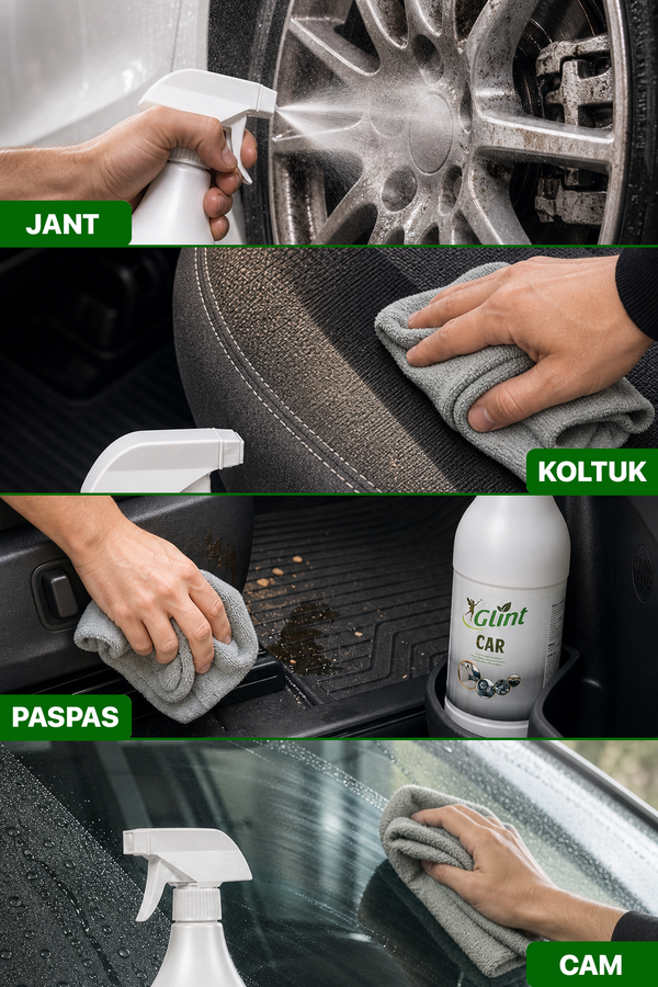 Glint Car 1 Litre Çok Amaçlı Oto Temizleyici Araç İç ve Dış Yüzeyler İçin – görsel 4