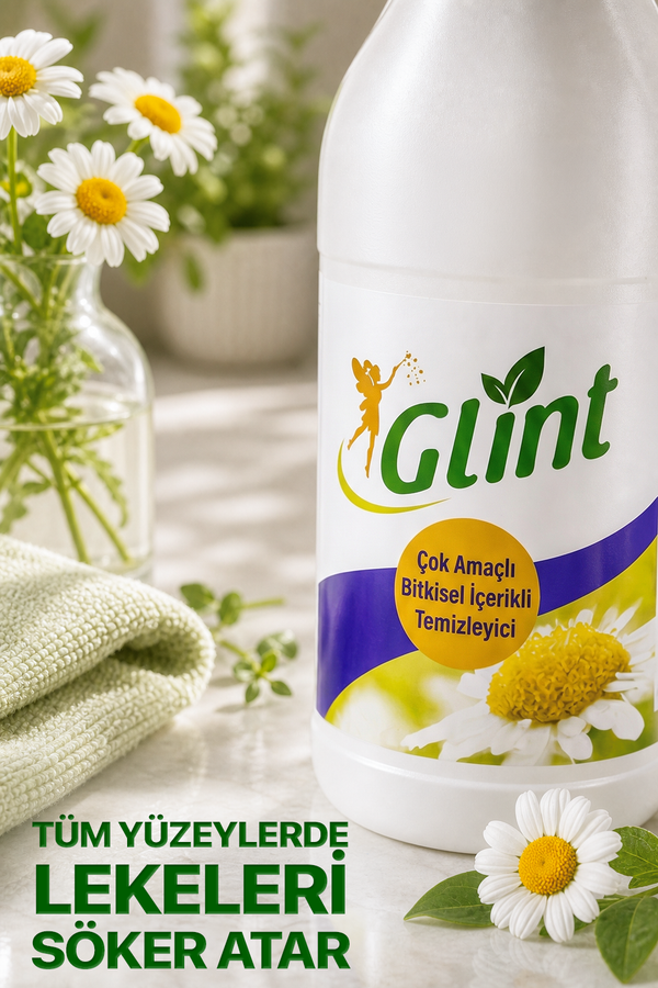 Glint Çok Amaçlı Bitkisel İçerikli Yüzey Temizleyici 1 Litre