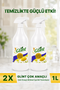 Çok Amaçlı Yüzey Temizleyici 2x1 Litre Bitkisel İçerikli Leke Yağ Temizleyici