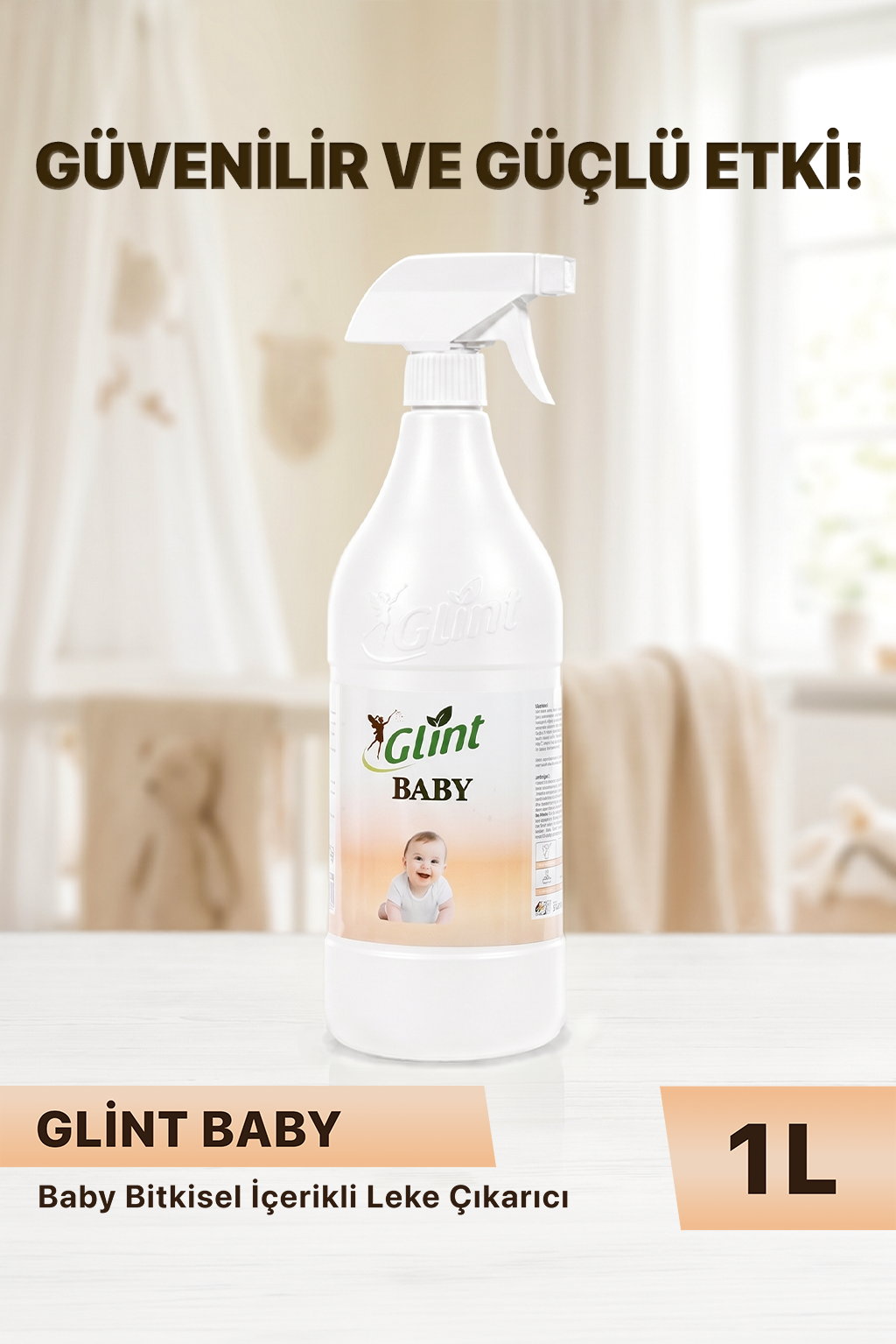 Glint Baby Çamaşır Leke Çıkarıcı 1 Litre
