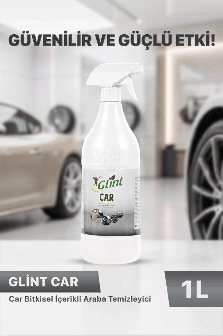 Glint Car 1 Litre Çok Amaçlı Oto Temizleyici Araç İç ve Dış Yüzeyler İçin