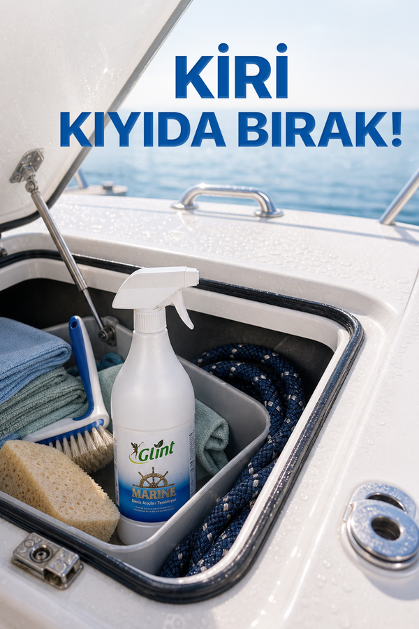 Glint Marine 1 Litre Tekne Yat ve Deniz Aracı Temizleyici