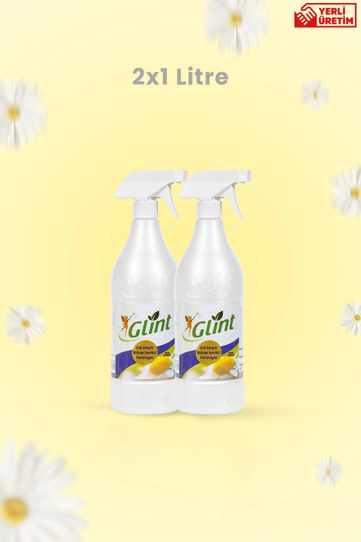 GLİNT Bitkisel İçerikli Temizleyici-2x1 Litre 2 (adet)