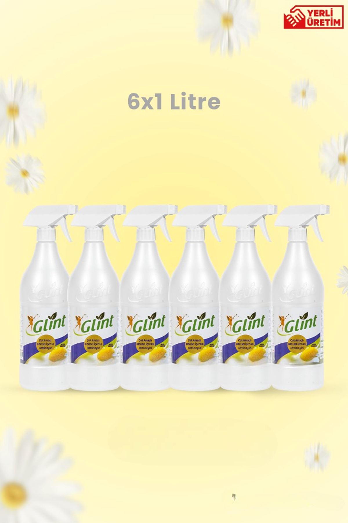 GLİNT Bitkisel İçerikli Temizlik- 6x1 Litre
