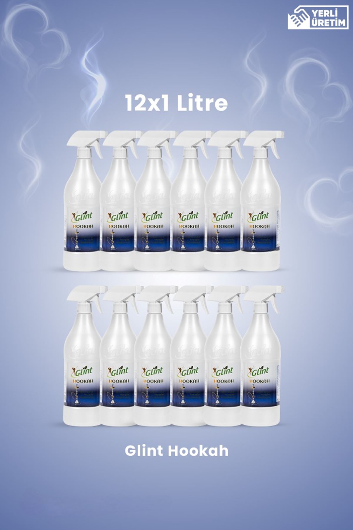 HOKKAH 12*1 Litre Bitkisel İçerikli Temizleyici