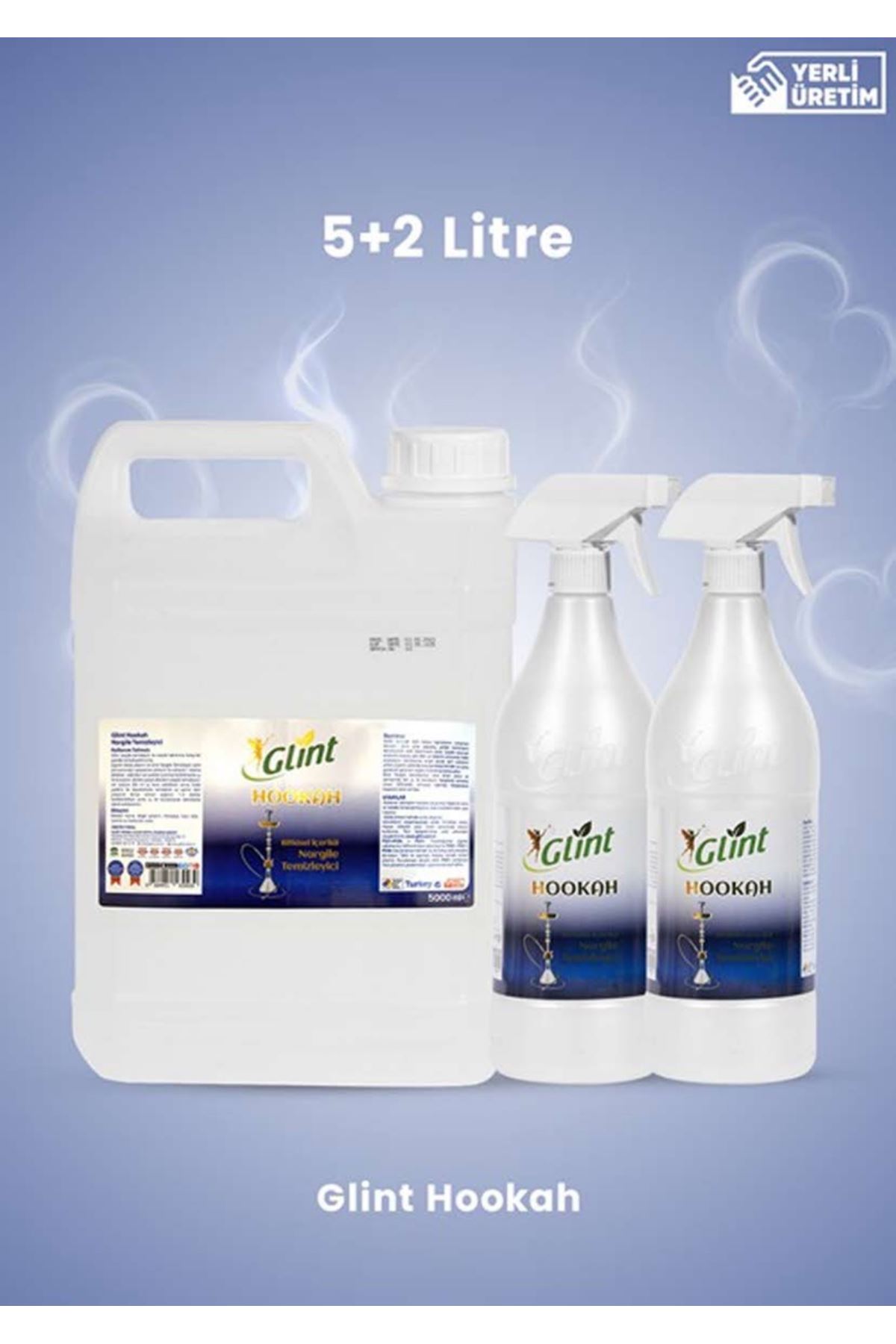 Hookah 5 Lt 2 X 1 Lt Bitkisel İçerikli Nargile Temizleyici