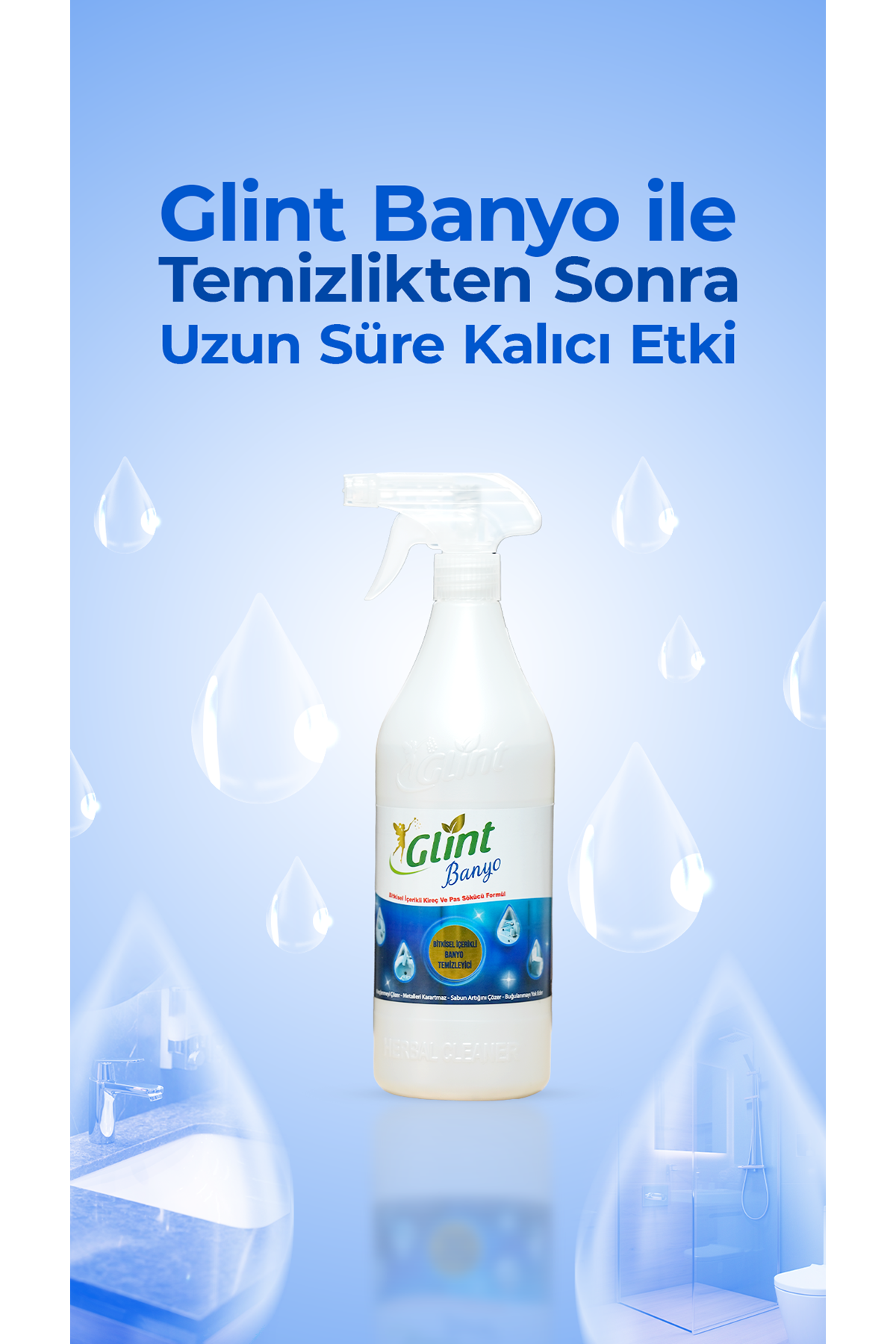 BANYO Bitkisel İçerikli Kireç Ve Pas Sökücü Formül