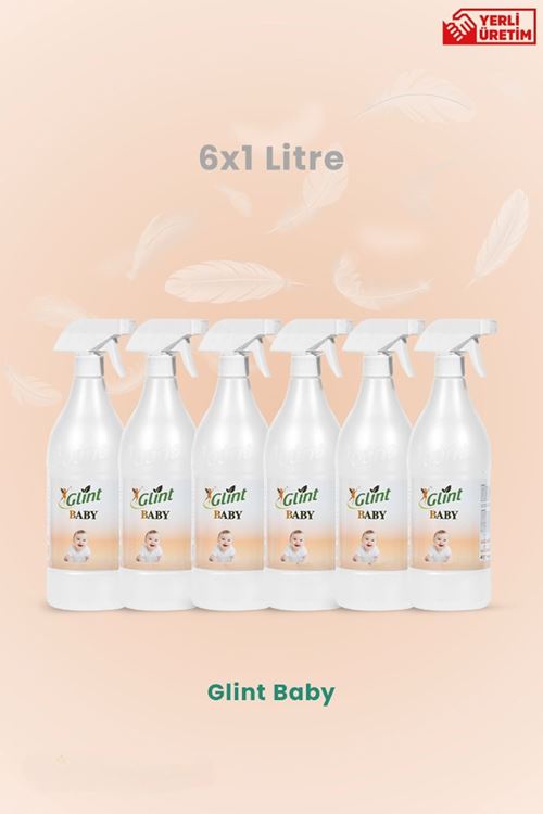 Glint Baby Bitkisel İçerikli Temizleyici -6x1 Litre