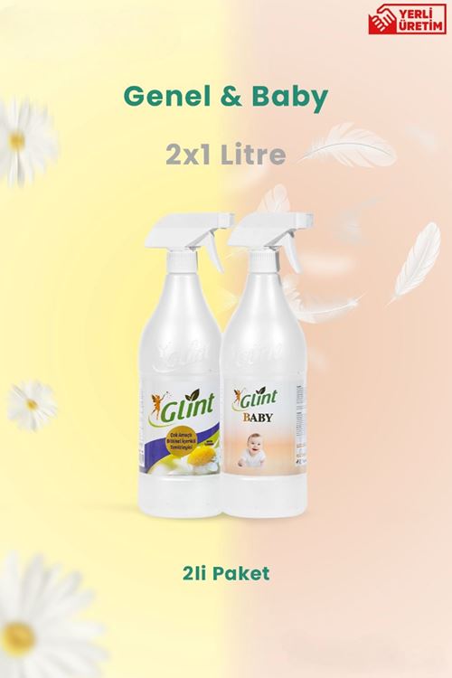 Fırsat Paketi Çok Amaçlı Bitkisel İçerikli Leke Çıkarıcı 1Baby-1Glint